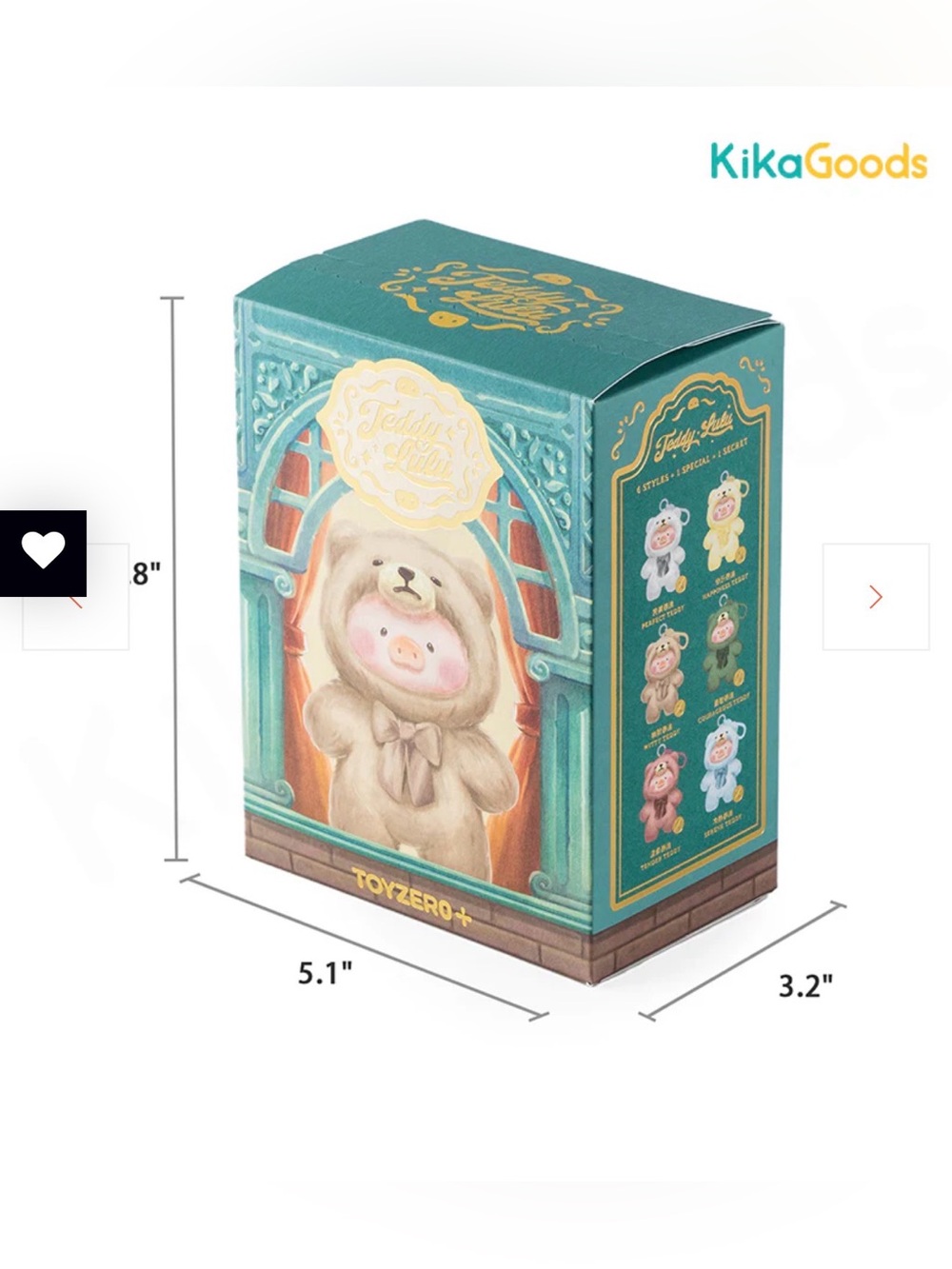 TOYZERO + “Romantic Teddy” Lulu The Piggy Blind Box Vintage Teddy Shop Blush - Picture 7 of 9